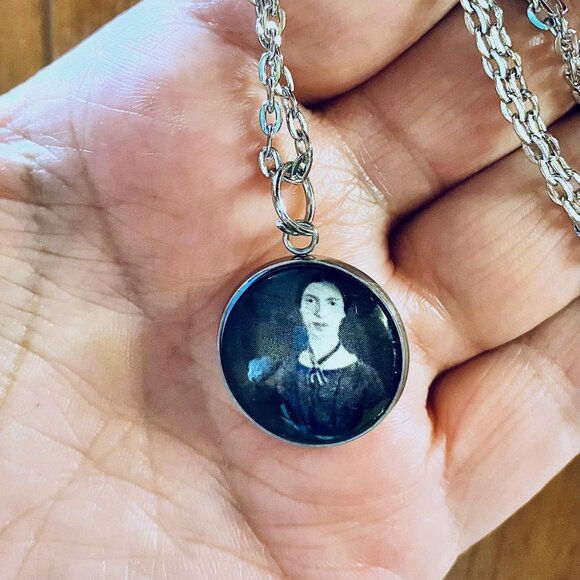 Emily Dickinson Charm Necklace - Picture 1 of 1